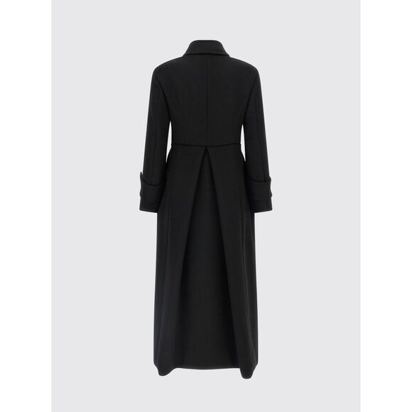 Max Mara Coat Woman Black - Picture 2 of 3